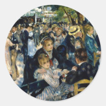 Dans på Le Moulin de la Galette av Renoir