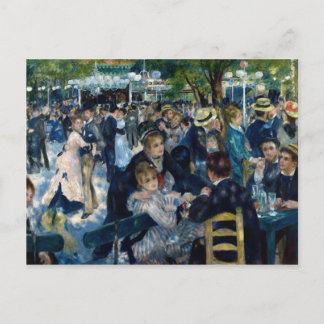 Dans på Le Moulin de la Galette Vykort