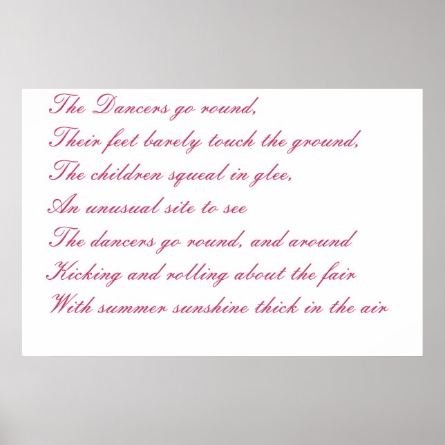 dans poster (Framsidan)