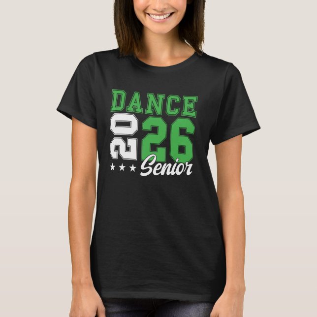 Dans Senior Night Dans Senior 2026 Examen 35 T Shirt (Framsida)
