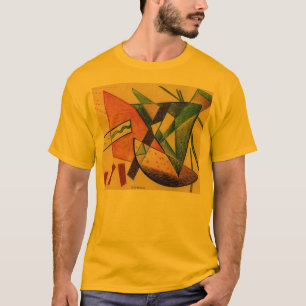 Dansa abstrakt formar skjortan t-shirt