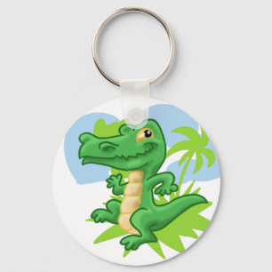 Dansa alligator nyckelring