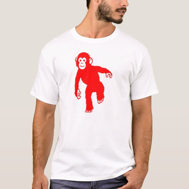 Dansa apaskjortan t-shirt (Framsida)