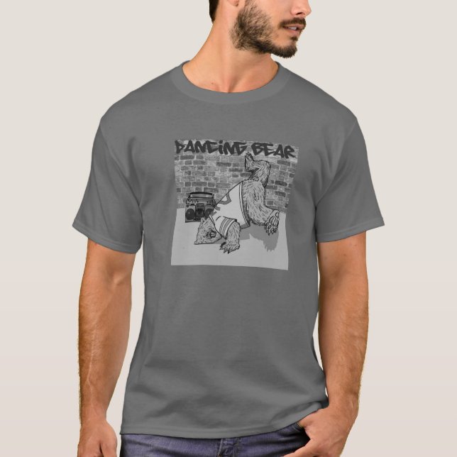 Dansa björnen t shirt (Framsida)