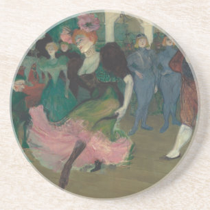 Dansa Bolero-Toulouse-Lautrec-målning Underlägg