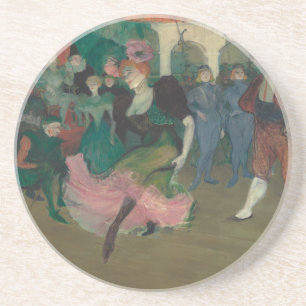 Dansa Bolero-Toulouse-Lautrec-målning Underlägg