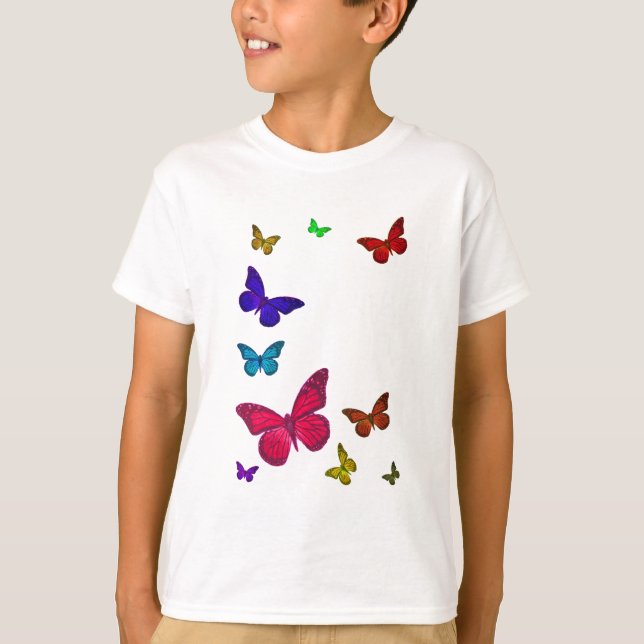 Dansa Butterflies Tröja (Framsida)