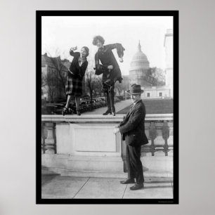 Dansa Charlestonen i Washington, DC 1925 Poster