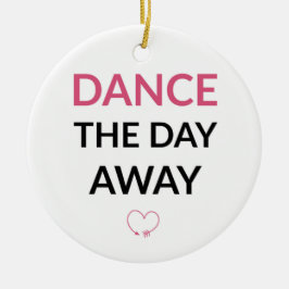 Dansa den Away dagen Julgransprydnad Keramik