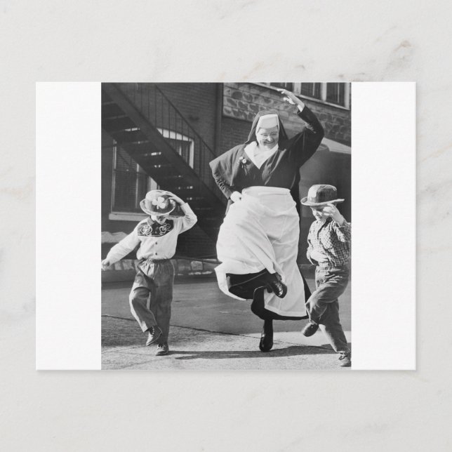 Dansa den away dagen vykort (Framsida)