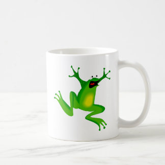 dansa den gröna grodan kaffemugg