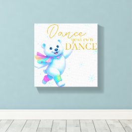 Dansa Din Egen Dans Canvas Konst