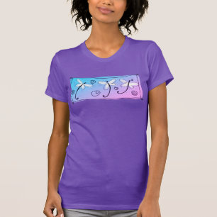 Dansa Dragonflies Abstrakt Wearable Art T Shirt