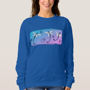 Dansa Dragonflies Wearable Abstrakt Art T Shirt