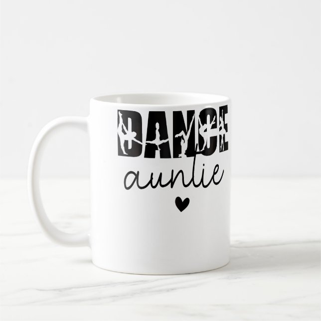 Dansa Faster Liv Faster Av En Dansare Faster Kaffemugg (Vänster)