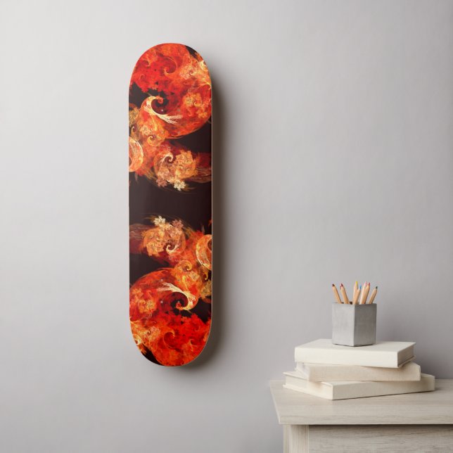 Dansa Firebird Abstrakt Art Skateboard Bräda 19,5 Cm (Väggkonst)