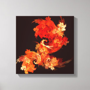 Dansa Firebird Abstrakt Black and White Canvastryck