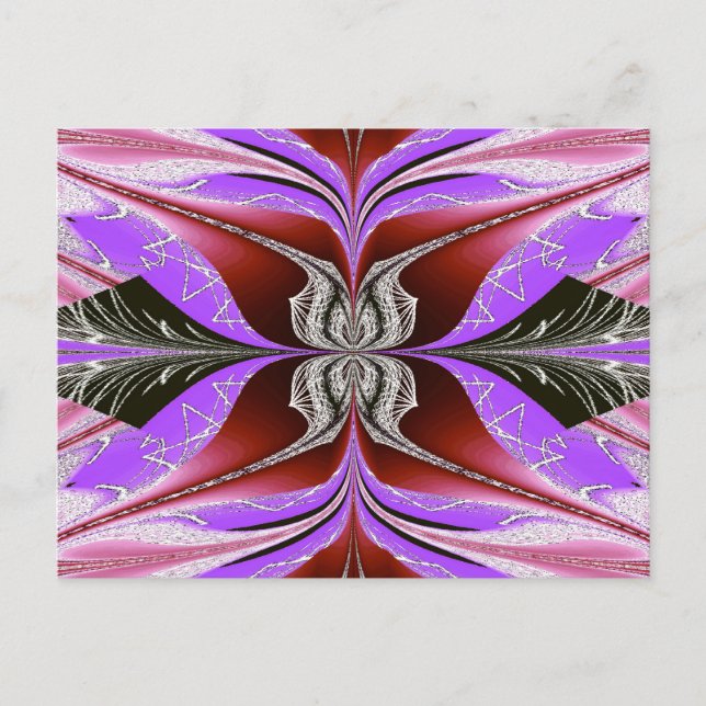 Dansa fjäril in Vind Vykort (Framsida)