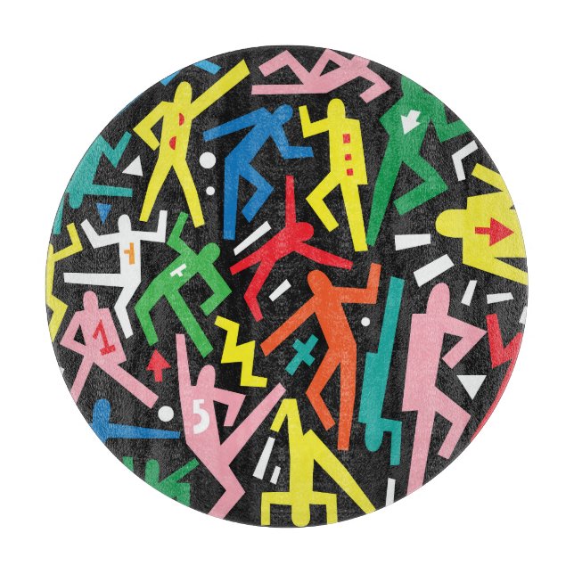 Dansa folk, Doodle satte mönster. (Framsidan)