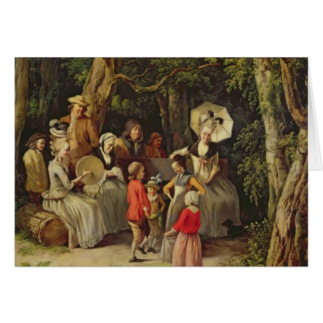 Dansa för barn hälsningskort (Framsidan Horizontal)