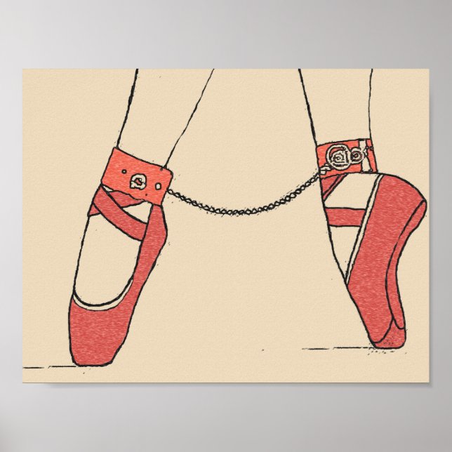 Dansa för mig ballerina Mäster- och nyfikenhet. Poster (Framsidan)