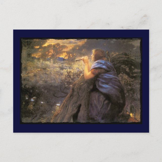 Dansa för skymningfeer vykort (Framsida)