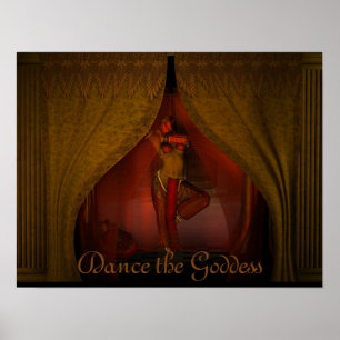 Dansa gudinnan poster