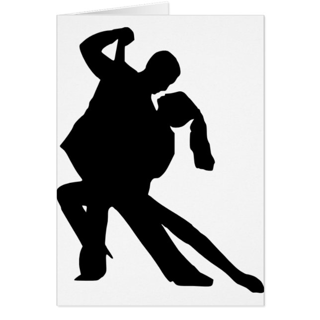 Dansa Hälsningskort (Framsidan)