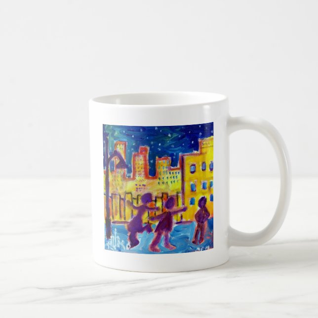 Dansa i gatan vid Piliero Kaffemugg (Höger)