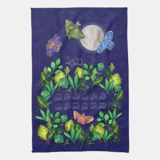 Dansa i Moonlight Calendar Kitchen Towel Kökshandduk