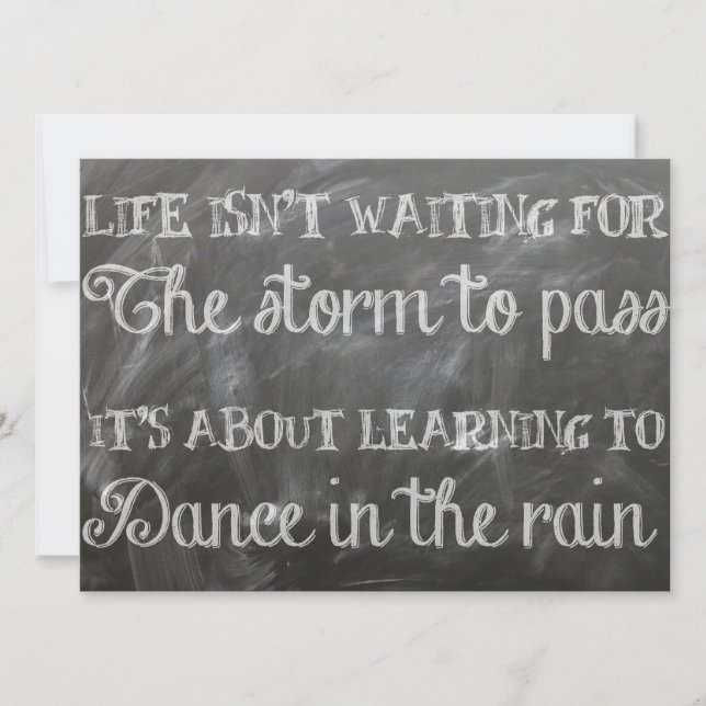 dansa i regnet (Framsida)