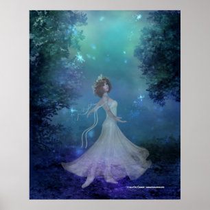 Dansa i Skogen Skriv ut Poster