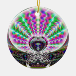 Dansa man- & Scarabprydnaden Julgransprydnad Keramik