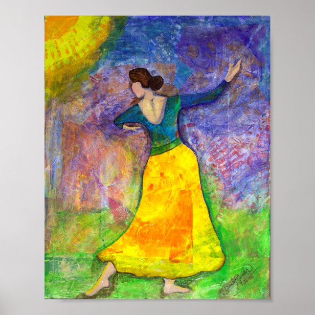 Dansa med dig själv poster (Framsidan)