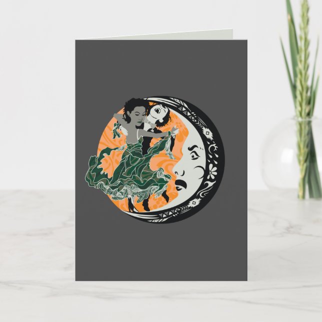 dansa med ditt mörker helgkort (Framsida)