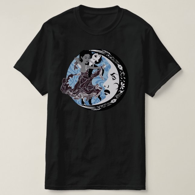 dansa med ditt mörker t shirt (Design framsida)