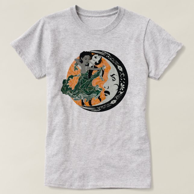 dansa med ditt mörker t shirt (Design framsida)