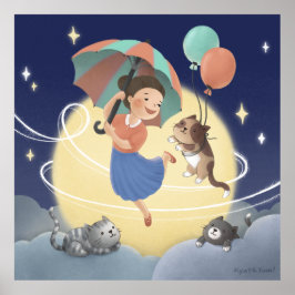 Dansa med katter i måndagskväll poster