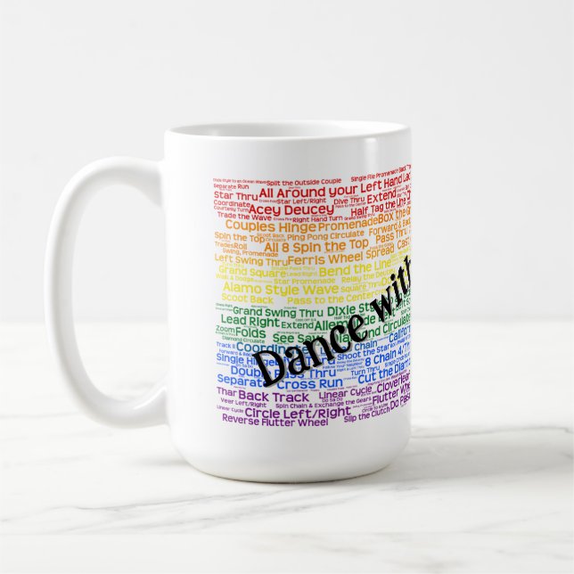 Dansa med stolthet kaffemugg (Vänster)