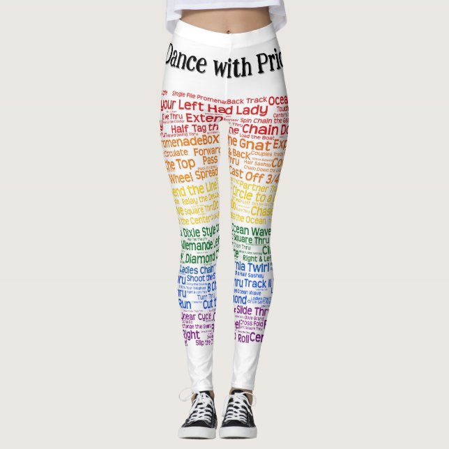 Dansa med stolthet leggings (Framsida)
