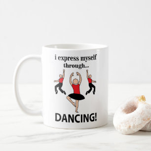 Dansa mig själv genom att dansa kaffemugg