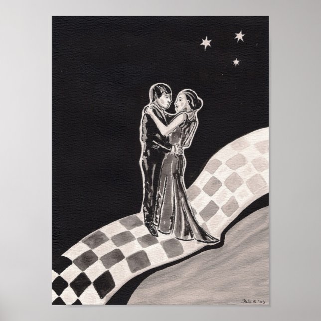 Dansa mig till Stars poster (Framsidan)