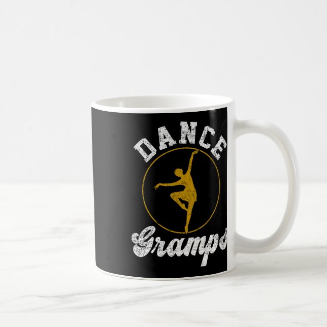 Dansa morfar Dansa älskare Fars dag  Kaffemugg (Höger)