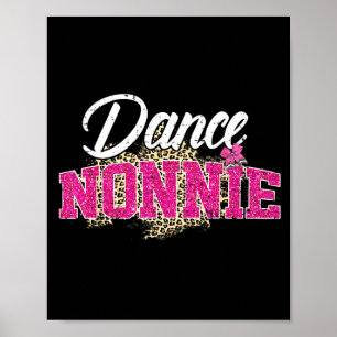 Dansa mormor leopard rolig dansande mormors mors d poster