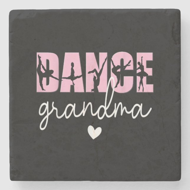 Dansa mormor till en dansande mormor, Glad mor Stenunderlägg (Framsidan)