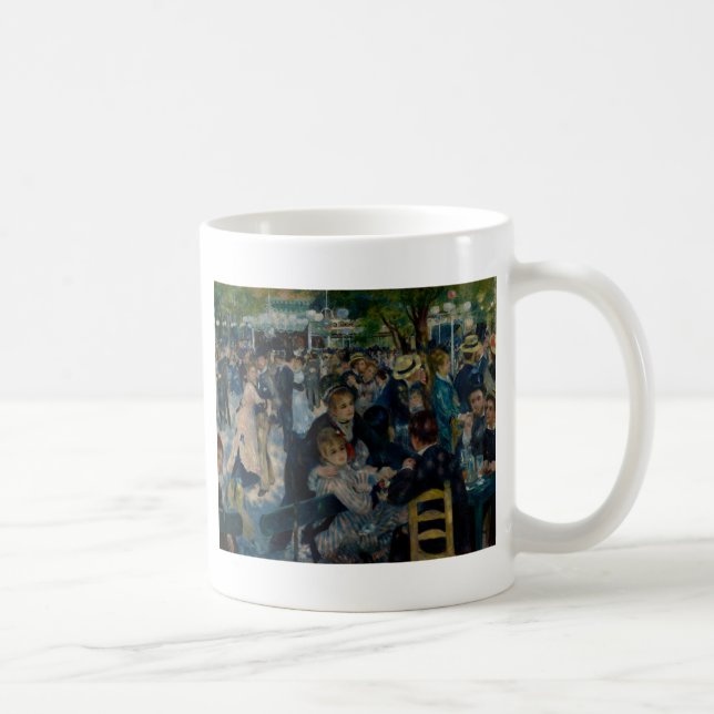 Dansa på Le Moulin de la Galette vid Renoir Kaffemugg (Höger)