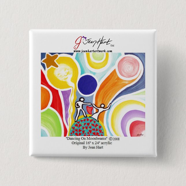Dansa på månstrålar knapp (Framsida)