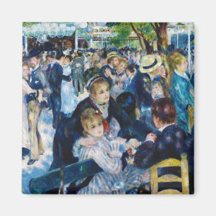 Dansa på Moulinen de la Galette Auguste Renoir Magnet