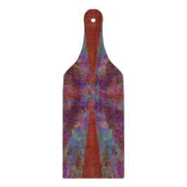 Dansa på röd abstrakt design