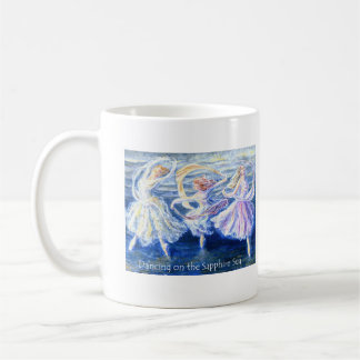 Dansa på safirhavet kaffemugg